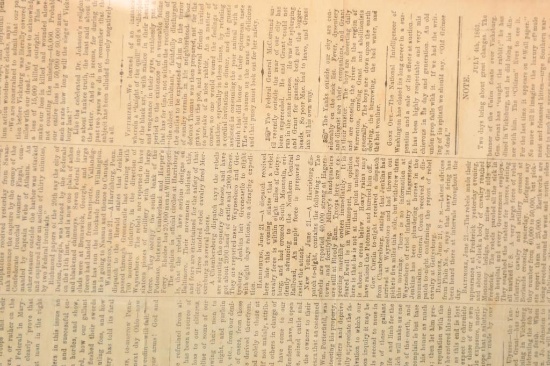 20HI-18 DAILY CITIZEN NEWSPAPER