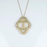 20CAI-7A VINTAGE DIAMOND PENDANT