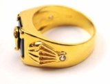 20HW-31 MAN'S GOLD RING