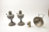 20IK-15 BRASS KEROSENE LAMP