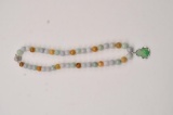20RPS-4 MULTI-COLOR JADE BEAD NECKLACE