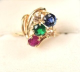 20RPS-46 MULTI GEM RING