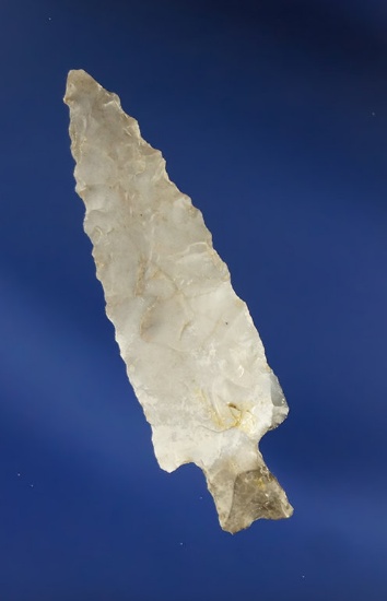 1 1/4" Rose Springs found near the Columbia River on the Washington side. Ex. Sloan Collection.