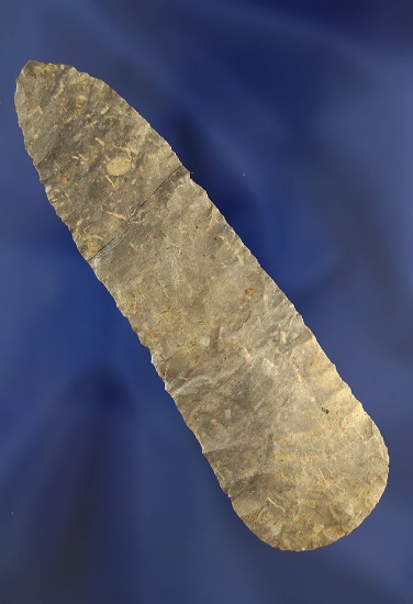 4 1/4" Well flaked Knife that is broken and glued found in Trigg Co., Kentucky.