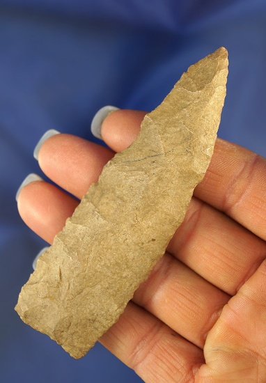 4" Triangular Knife found in licking Co., Ohio.