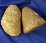 Pair of Conical Pestles found in Ohio, largest is 4 1/4