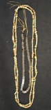 Nice long strand of Egyptian Mummy Beads found in Egypt