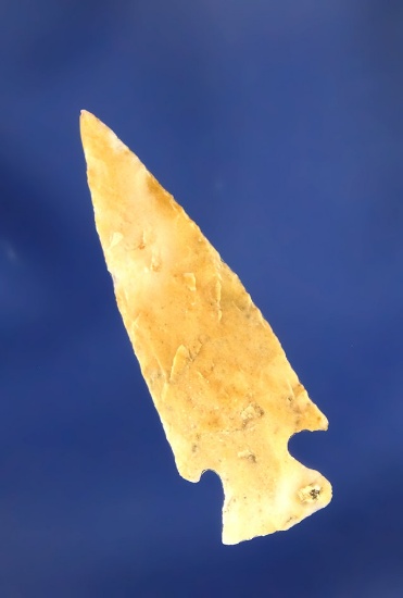 1 3/16" Dagger that is very thin with excellent flaking, found in Oregon near the Columbia River.