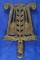 Trivet, grain tassle design, 8 1/2