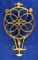 Brass trivet, 7 1/8