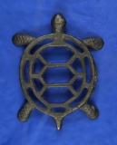 Small turtle shaped trivet, 4 1/2