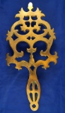 Brass trivet, 9 1/2