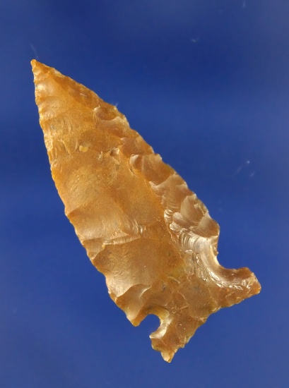 "1 13/16"" nicely styled sidenotch Arrowhead made from quality material found near The Dalles