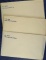 1973, 1974 and 1975 Uncirculated Mint Sets in Original Envelopes