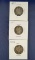 1897, 1907 and 1914-D Barber Quarters AG-G