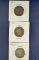 1901, 1905 and 1906-D Barber Quarters AG