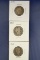 1893, 1906 and 1911 Barber Quarters AG-G