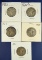 1926, 1926-S, 1927, 1928 and 1930 Standing Liberty Quarters VG-F+