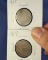 1865 and 1867 Two Cent Pieces G-VG