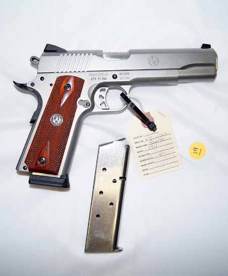 Ruger SR1911--Full Size 5"--Comes With Box, Soft Case, And 2 Magazines