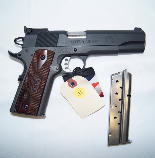 Springfield Armory 1911 A1--Comes With Box, 2 Magazines--Caliber: 9mm