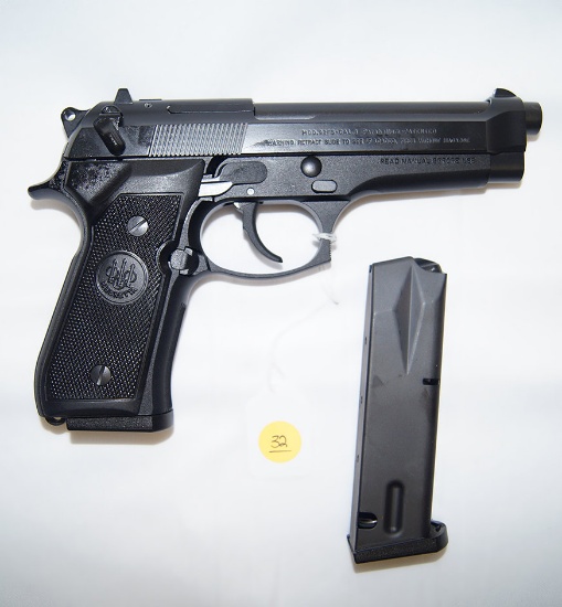 Beretta 92FS--Caliber: 9mm--Comes With Box And 2 Magazines