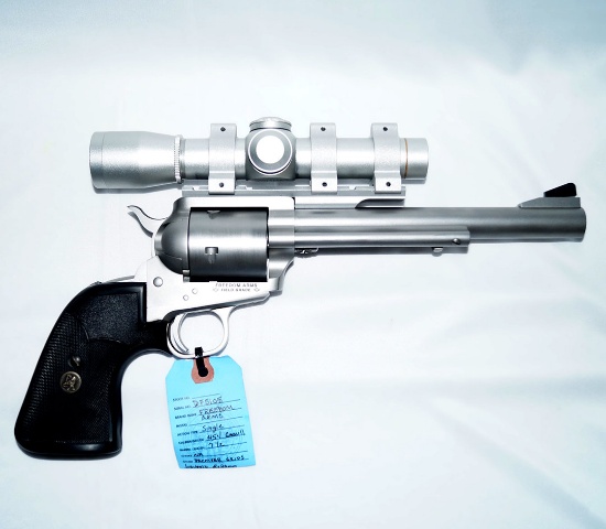 Freedom Arms 454 Casull--7.5 Inch Barrel--Outfitted With A Leupold Fixed 2X Power Scope