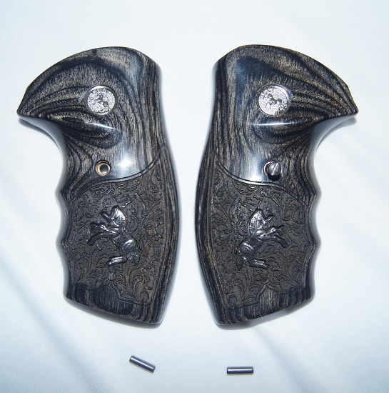 Colt Revolver Grips--Fits A Colt Anaconda