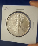 1990 American Silver Eagle BU