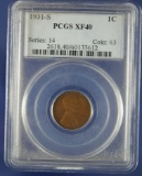 1931 S  Lincoln Penny PCGS - XF 40