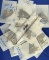 20 unmounted Leps Papilios in wax paper envelopes found in Missouri.