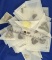 30 unmounted butterflies in wax paper envelopes.  Unknown variety and location.