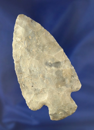 3 3/8" Flint Ridge Flint Hopewell Knife found in Darke Co., Ohio.