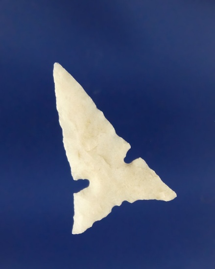 7/8" Sidenotch Arrowhead found in Texas that is nicely flaked.