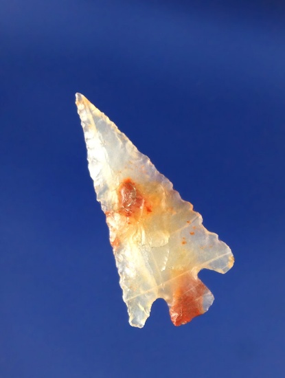 1 1/16" translucent Agate Columbia River Gem Point found by Norma Berg near the Columbia River. Exce