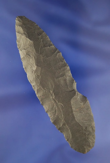 4 7/16" Flint Knife. Found in Las Animas Co., Colorado by Joella and Robert J. Hill.