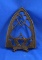 Trivet with hearts, 6 3/4