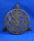 Mickey Mouse iron resting stand, 1930's, art deco, made in England, 5 1/2