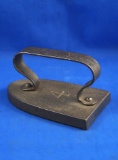 French polishing iron, cast iron, #4, Ht 3 1/4