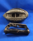 Simmons Special cast iron SAD iron, Simmons logo, pat 1912, Ht 5 1/4