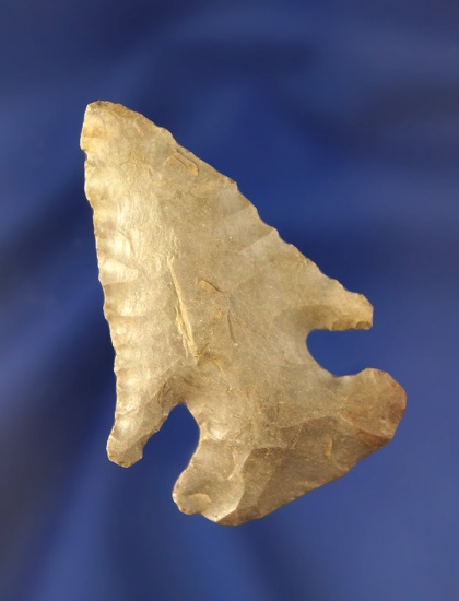 2 3/16" Archaic Thebes found in Ohio.