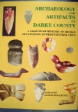 Soft cover book: Archaeology and Artifacts of Darke Co., by Elaine Holzapfel. Signed by author.