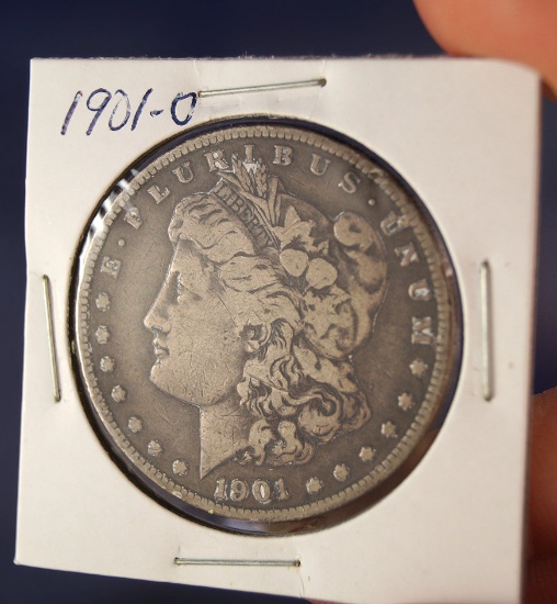 1901-O Morgan Silver Dollar F