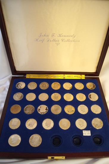 1970 – 1999 Proof Kennedy Half Dollars 29 Coins