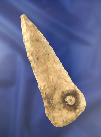 Large and well flaked 5 7/8" Plateau Pentagonal Knife found near the Columbia River.