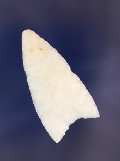 1 3/8" Triangular Arrowhead found by R. D. Mudge in Nevada.