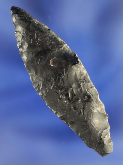 2 1/2" Bi-pointed Obsidian Cascade Knife found in California.
