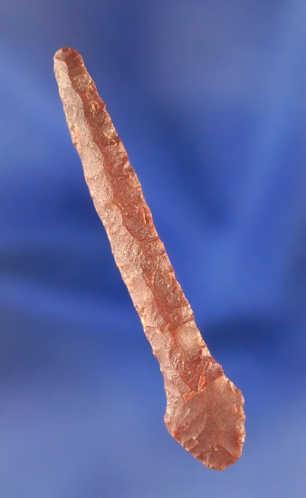 2 3/8 Drill made from Red Jasper. Found near The Dalles, Oregon by Frank Buehler.