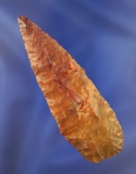 Well made Knife from Atlatl Valley. Multi-colored Jasper, 3 11/16