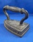 Tailors iron, black cast iron, 7, Downs & Co, Ht 5